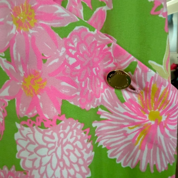 Lilly Pulitzer the Lilly shift seaside garden floral dress, new with tags, sz 6 - Picture 3 of 7